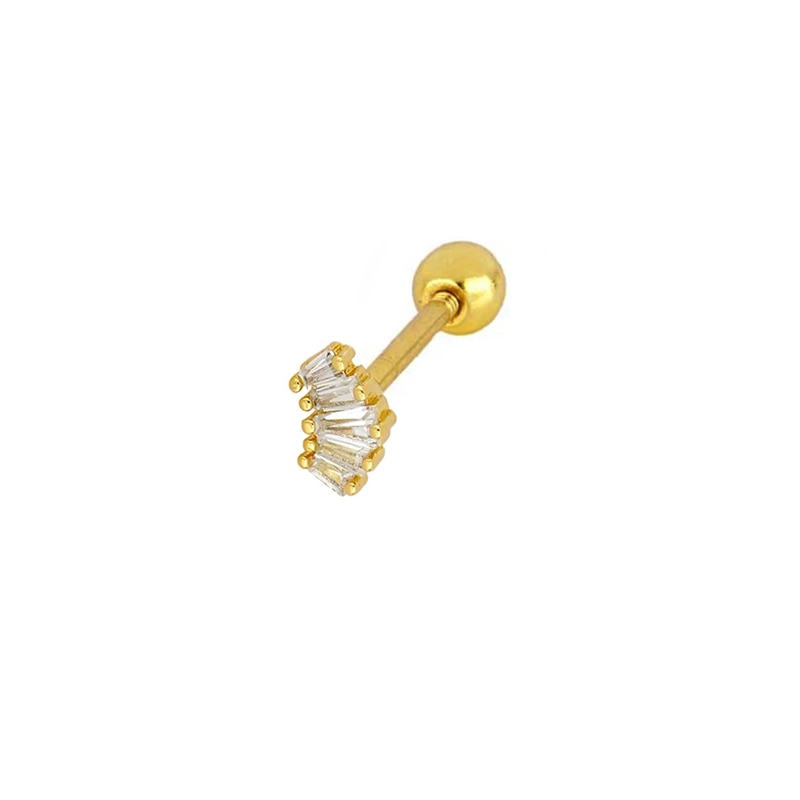 ROXI Minimalism Stud Earrings for Women Moon Snake Butterfly Geometry Piercings Earings 925 Sterling Silver Pendientes Plata 925 - Charlie Dolly