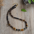 coconut shell men's necklace simple natural wood necklace men's yoga meditation jewelry men's accessories - Charlie Dolly