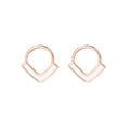 1pc Copper Nose Rings Hoop Septum V-Shap Ear Stud Tragus Cartilage Earring Helix Eyebrow Lip Piercing Nariz Body Jewelry 18G - Charlie Dolly
