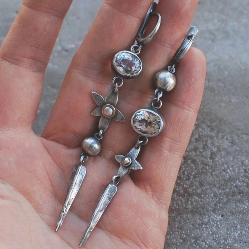 Boho Tropical Green Enamel Coconut Leaf Pearl Drop Earrings For Women Jewelry Statement Brincos Gold Dangle Earings Mujer Bijoux