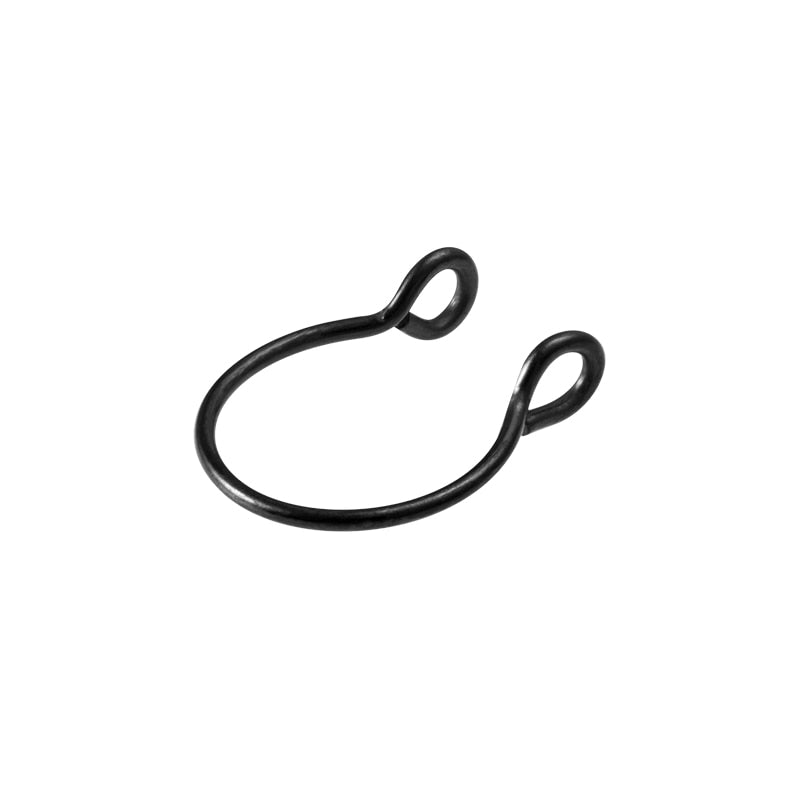 1-5pcs New Fake Nose Piercing Fake Nose Ring Hoop Septum Rings Surgical Steel Colorful Fake Piercing Nose Piercings Jewelry 20G - Charlie Dolly