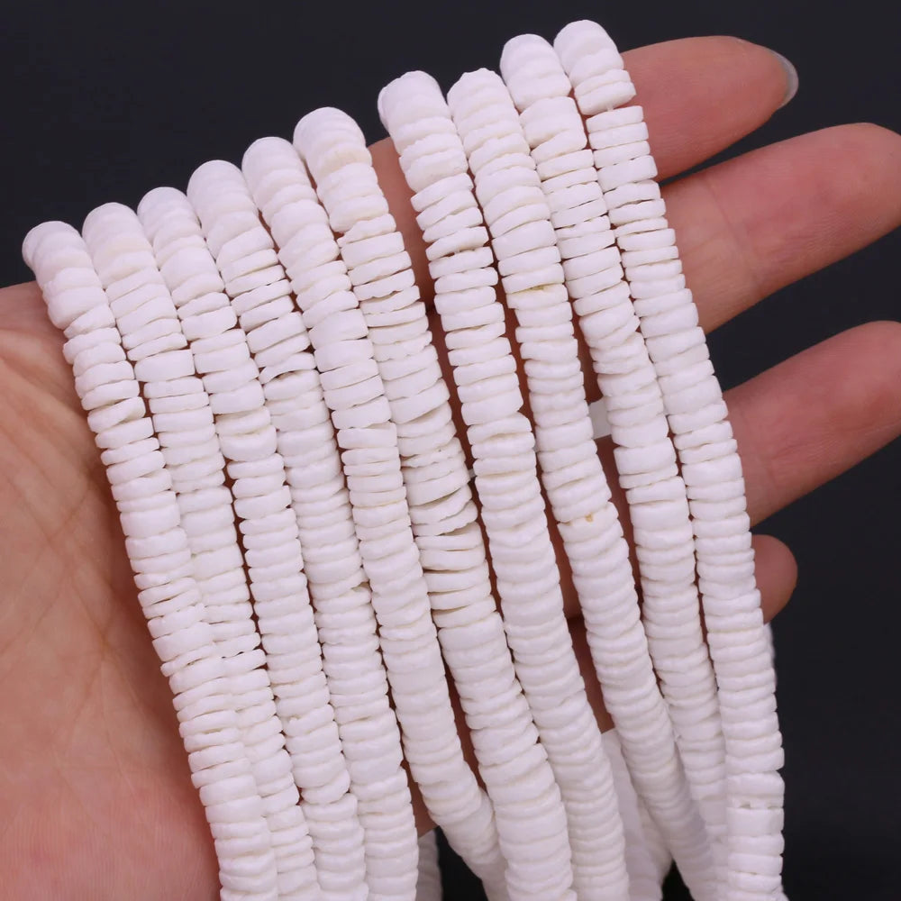 Natural Mother Of Pearl Shell Isolation Beads For Jewelry Making DIY Necklace Bracelet Earring Handiwork Sewing Craft Accessory