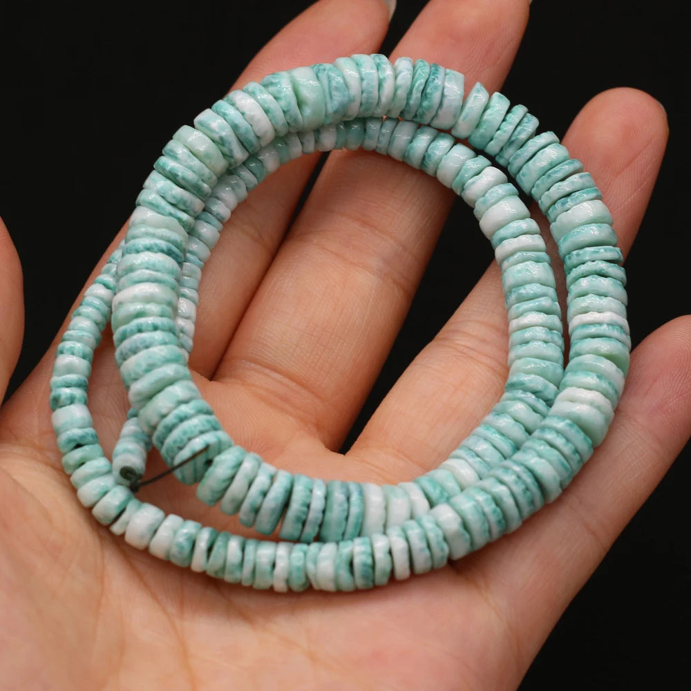 Natural Mother Of Pearl Shell Isolation Beads For Jewelry Making DIY Necklace Bracelet Earring Handiwork Sewing Craft Accessory
