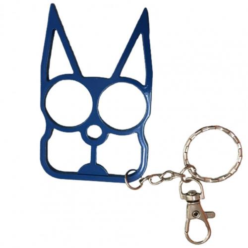 Cartoon Cat Face Shape Finger Tiger Opener Screwdriver Key Chain Multifunctional Keyring Purse Handbag Ornament rabbit ear cat - Charlie Dolly