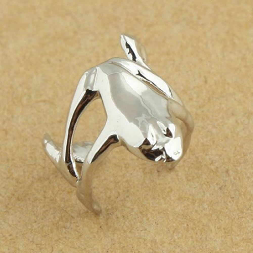 2021 Fashion Frog Ear Cuffs Siliver Ear Cuff Clip Earrings For Women Earcuff No Piercing Fake Cartilage Earrings 1 PC Fashion - Charlie Dolly