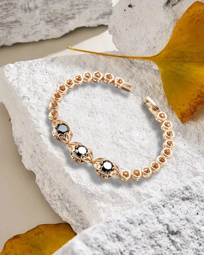 Kinel Fashion Geometry Pearl Drop Earrings for Women 585 Rose Gold Color With Natural Zircon Boho Ethnic Wedding Fine Jewelry