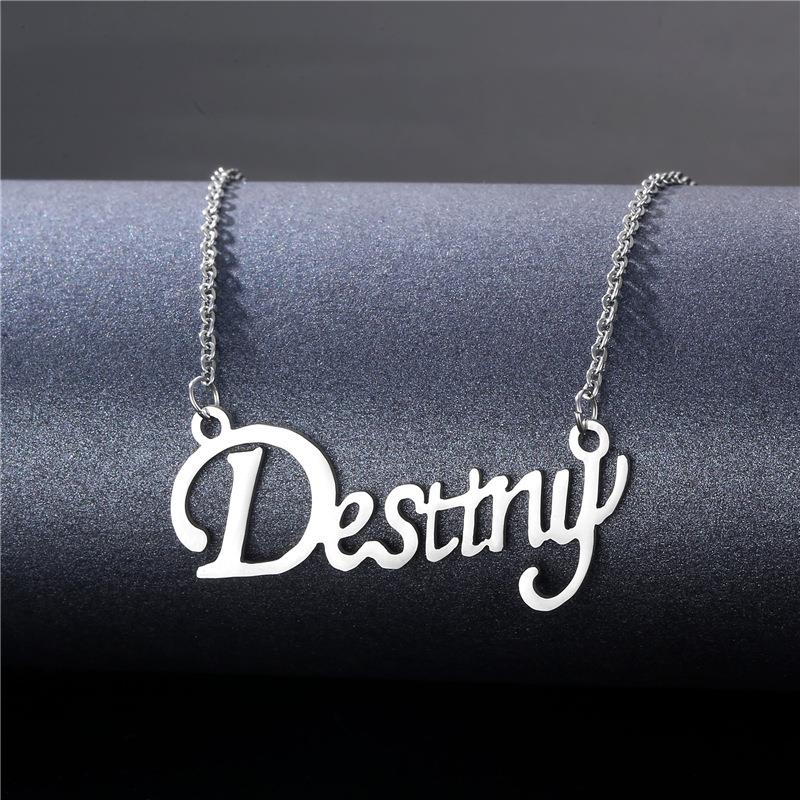 Lightning Pendant Necklace Chain 304 Stainless Steel Necklace for Women Men Party Ornament Jewelry Gift - Charlie Dolly