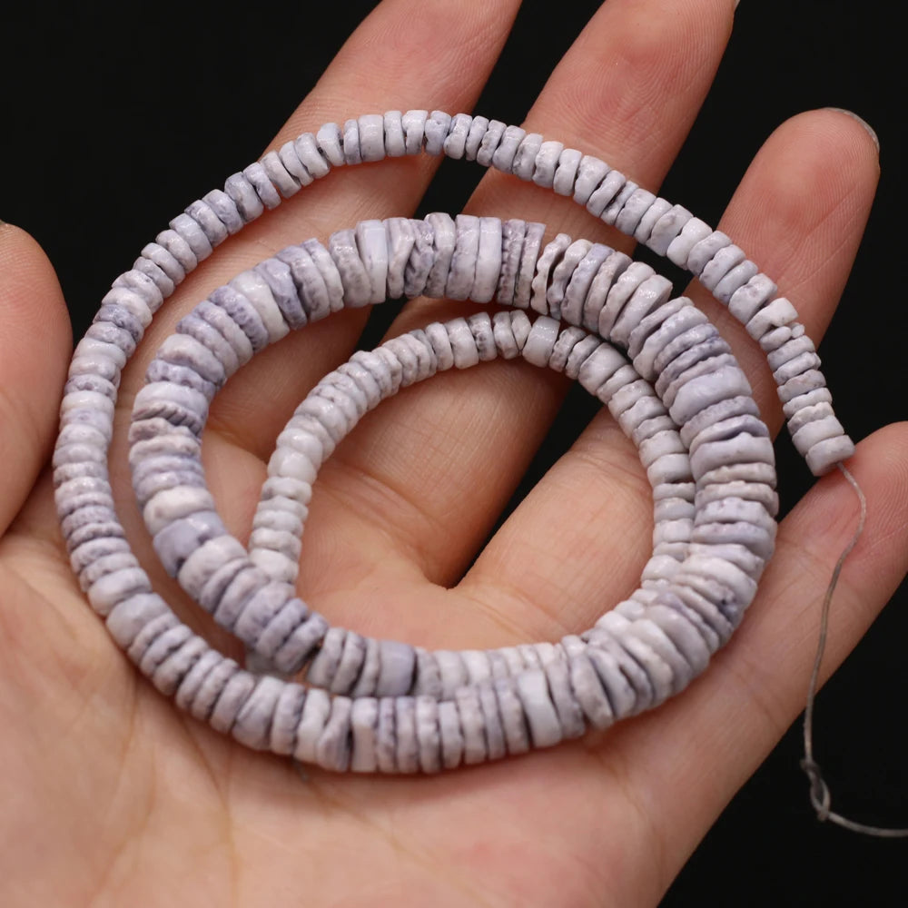 Natural Mother Of Pearl Shell Isolation Beads For Jewelry Making DIY Necklace Bracelet Earring Handiwork Sewing Craft Accessory