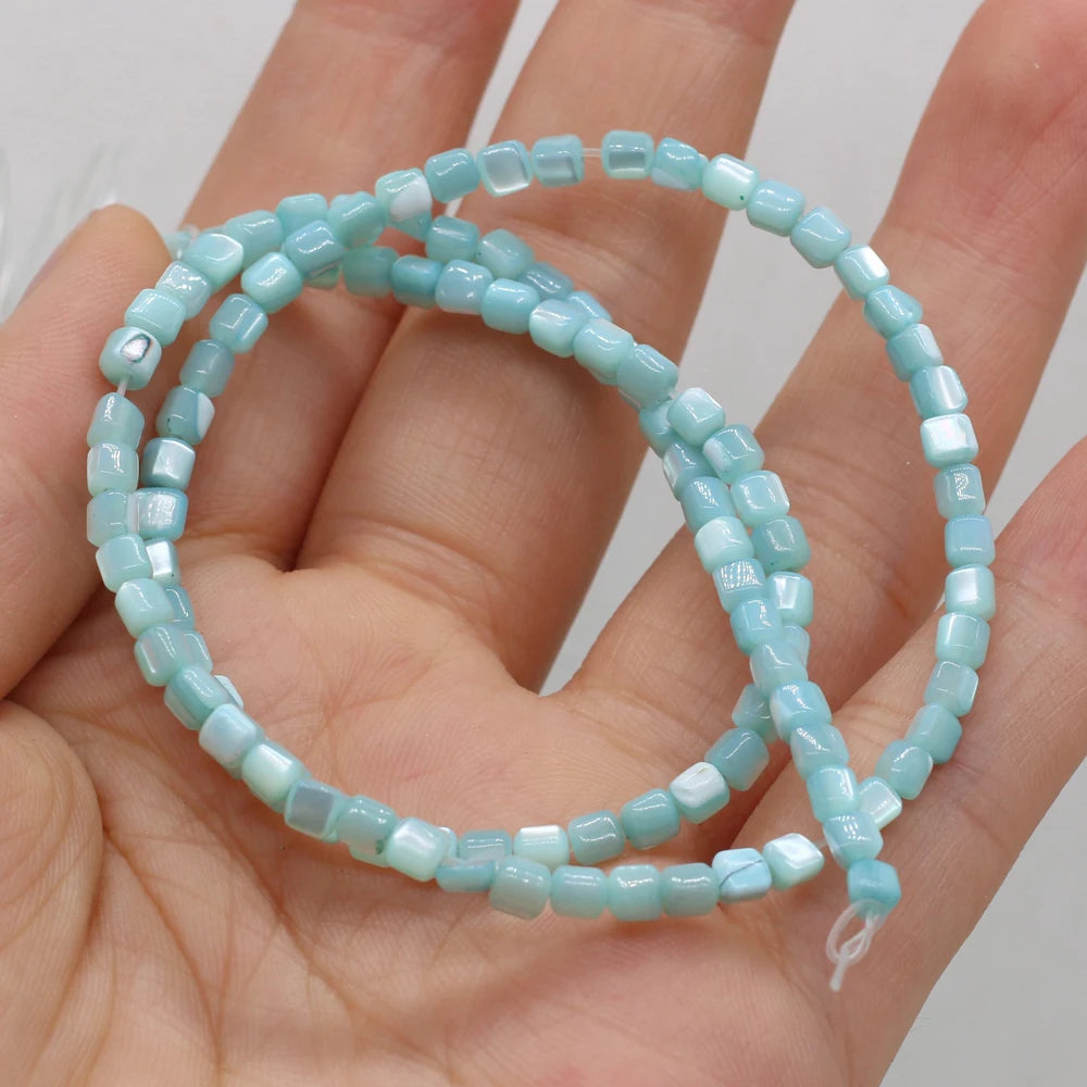 Natural Stone Sea Shell Multi-color Loosely Spaced Beads Can Be Used For DIY Bracelets, Necklaces, Earrings, Jewelry Making