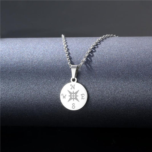 Lightning Pendant Necklace Chain 304 Stainless Steel Necklace for Women Men Party Ornament Jewelry Gift - Charlie Dolly