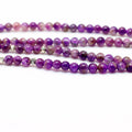 Natural Purple Crystal Chakra 108 Buddha Mala Bracelet or Necklace Yoga Mala Stone Bracelet for Women Lotus Jewelry - Charlie Dolly