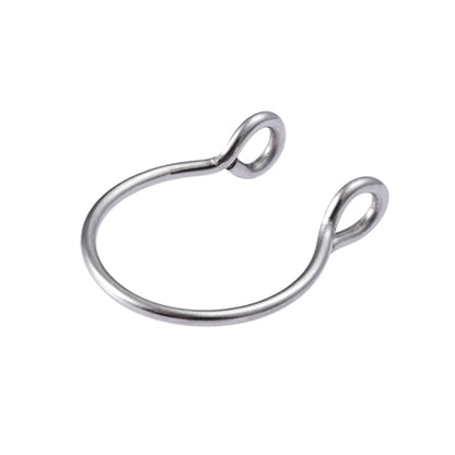 Fake Nose Ring Non Piercing Horseshoe Septum Piercing Magnetic Hoop Stainless Steel Reusable Magnet Punk for Women Jewelry Gifts