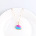 Pendant Necklaces Jewelry Accessories Shell Conch Colourful Summer Beach Mothers Day Gift Couple DIY Lovers Collares Para Mujer - Charlie Dolly