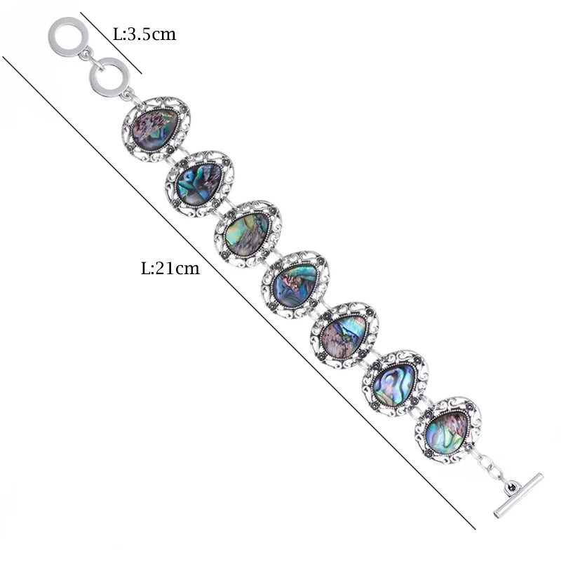 Fashion Ethnic Bohemian Bracelets Bangles For Women Natural Shells Vintage Beach Boho Adjustable Femme Bracelet Jewelry Gift