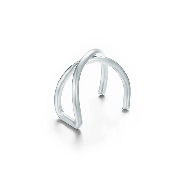 5Pcs/Set 2021 Fashion Ear Cuffs Gold Leaf Ear Cuff Clip Earrings for women Climbers No Piercing Fake Cartilage Earring - Charlie Dolly