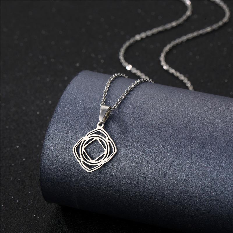 Lightning Pendant Necklace Chain 304 Stainless Steel Necklace for Women Men Party Ornament Jewelry Gift - Charlie Dolly