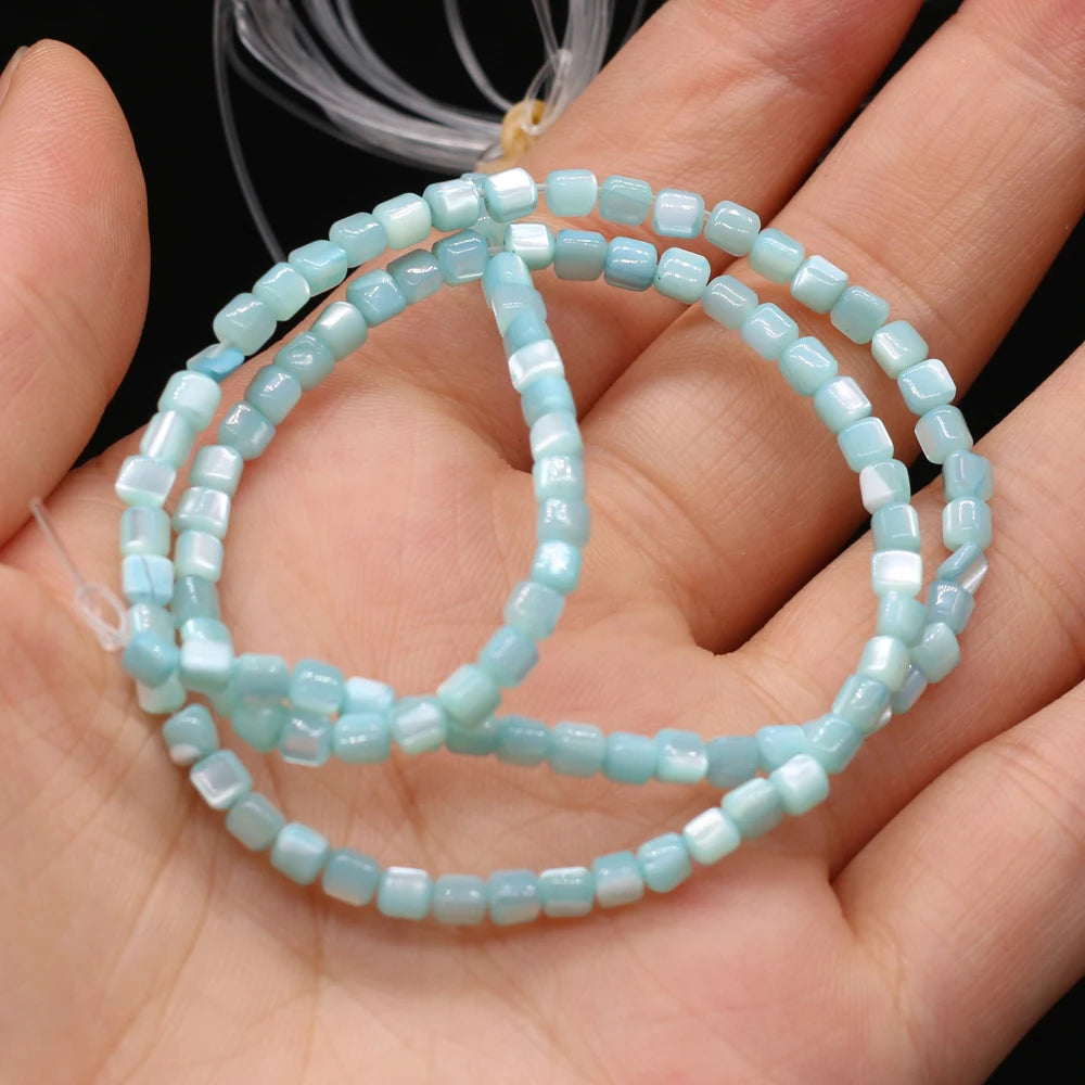 Natural Stone Sea Shell Multi-color Loosely Spaced Beads Can Be Used For DIY Bracelets, Necklaces, Earrings, Jewelry Making