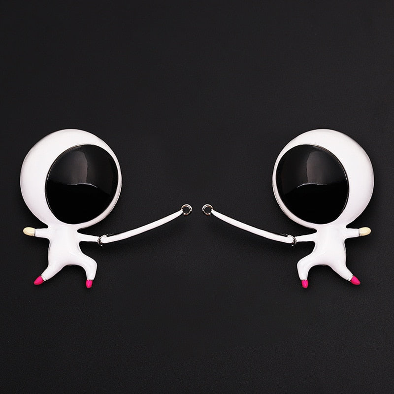 Sports Fencing Villain Metal Skull Head Keychain Three-Dimensional Fencer Club Commemorative Gift Men Women Keyring Jewelry - Charlie Dolly