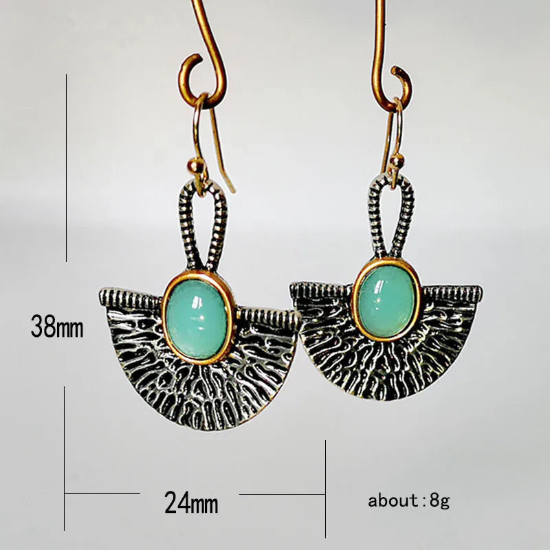 Boho Tropical Green Enamel Coconut Leaf Pearl Drop Earrings For Women Jewelry Statement Brincos Gold Dangle Earings Mujer Bijoux