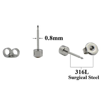 Disposable Sterile Ear Piercing Unit Cartilage Tragus Helix Piercing Gun Tool Kit Build In Steel Stud Earring Star Ball