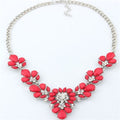 Vintage Jewelry Wholesale Gem Choker Necklace Woman Charm Statement Retro Necklaces & Pendants Gift - Charlie Dolly