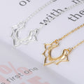 Dainty Floral Pendants Necklaces Women's Boho Jewelry Stainless Steel Flower Necklace Collares Mujer 2021 - Charlie Dolly