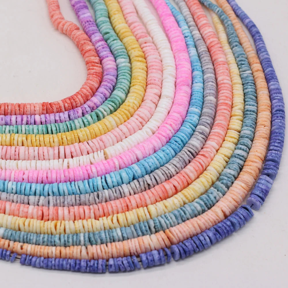 Natural Mother Of Pearl Shell Isolation Beads For Jewelry Making DIY Necklace Bracelet Earring Handiwork Sewing Craft Accessory