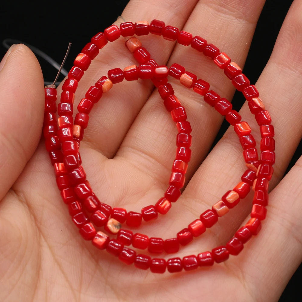 Natural Stone Sea Shell Multi-color Loosely Spaced Beads Can Be Used For DIY Bracelets, Necklaces, Earrings, Jewelry Making