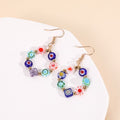 Fashion Boho Earrings For Women Colorful Style Sweet Flower Earrings Jewelry Spring Summer Floral Beaded Earrings Accessories - Charlie Dolly