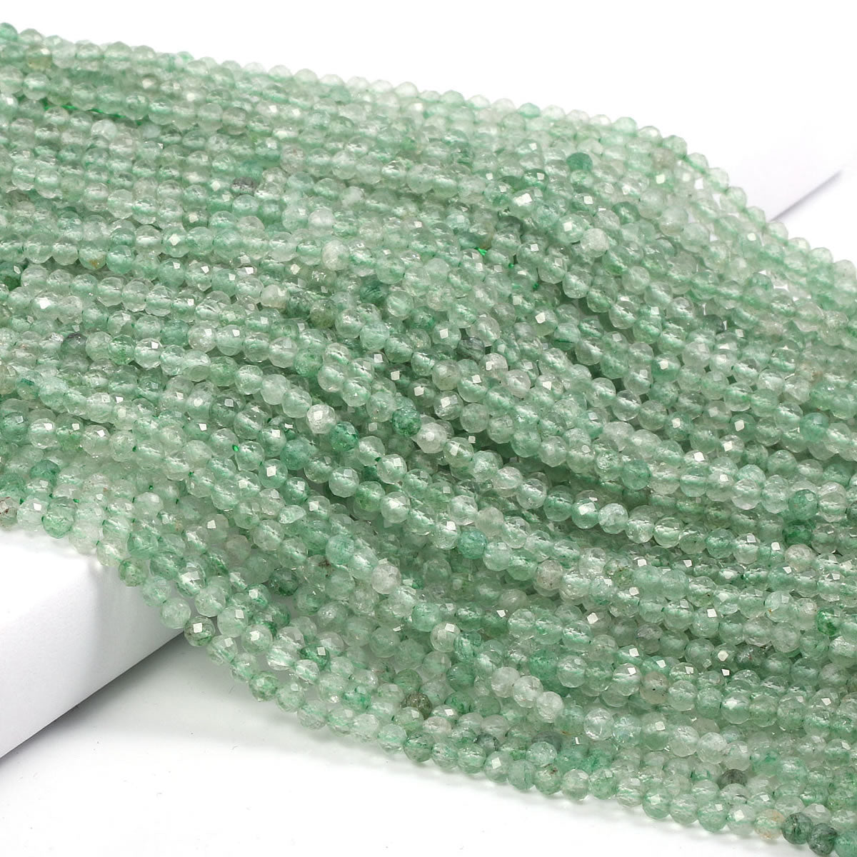 Natural Pink Tourmaline Beads Faceted Loose Round Beads for Jewelry Making Necklace DIY Bracelet Accessories 2 3mm - Charlie Dolly