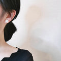 High Quality Luxury Bling Zircon Flower Stud Earrings For Women Sweet Cute Clear White Crystal Earrings Wedding Ear Stud Jewelry - Charlie Dolly