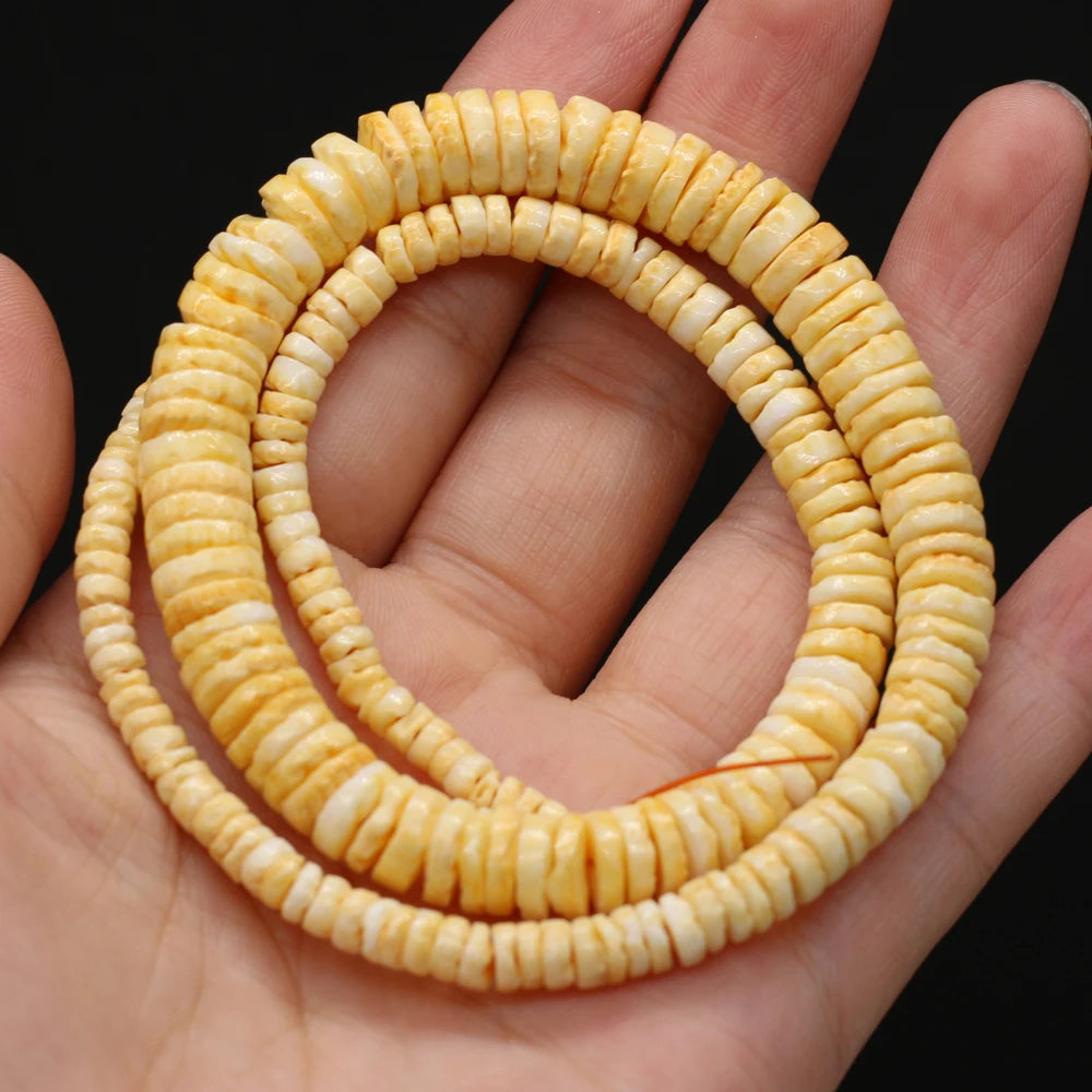 Natural Mother Of Pearl Shell Isolation Beads For Jewelry Making DIY Necklace Bracelet Earring Handiwork Sewing Craft Accessory