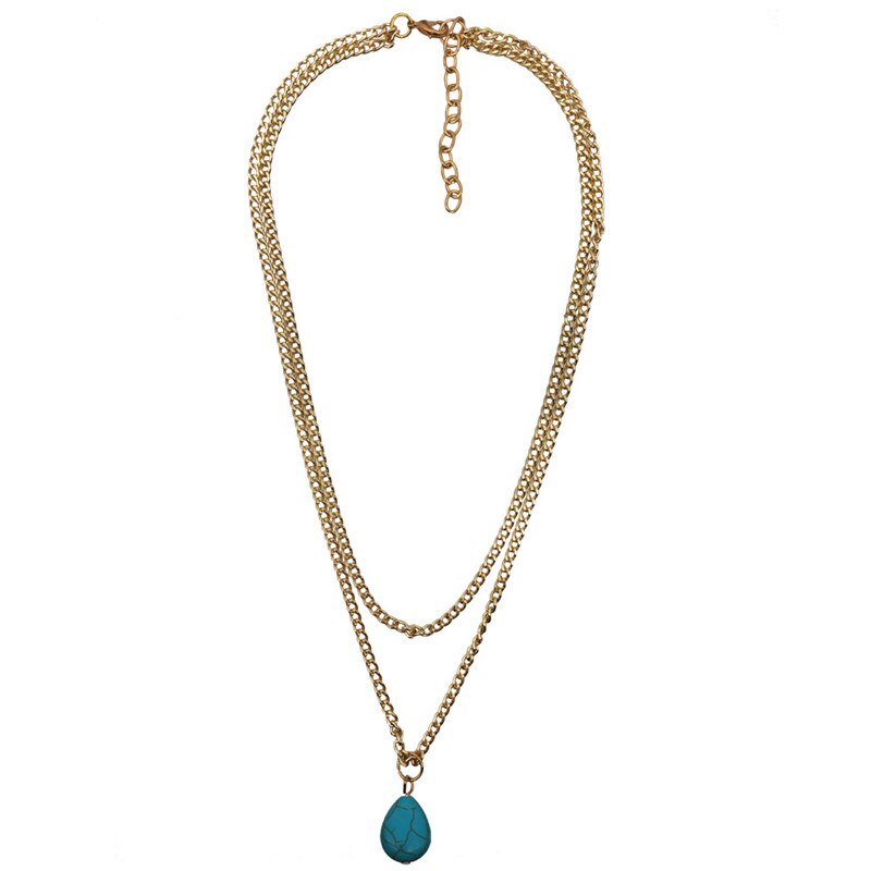 3 PCS OFF 10% Bohemian Colorful Seed Beads Necklace Long Horn Pendant Starfish Multi-layer Pearl Necklace Set For Women Jewelry - Charlie Dolly