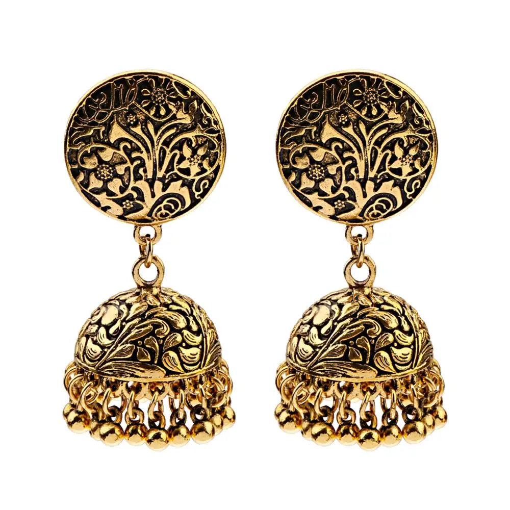 Pendientes Kolczyki Earrings For Women Hanging Earring Boho Accessories For Jewelry Indian Jhumka Ear Rings Beads Pearl Brinco