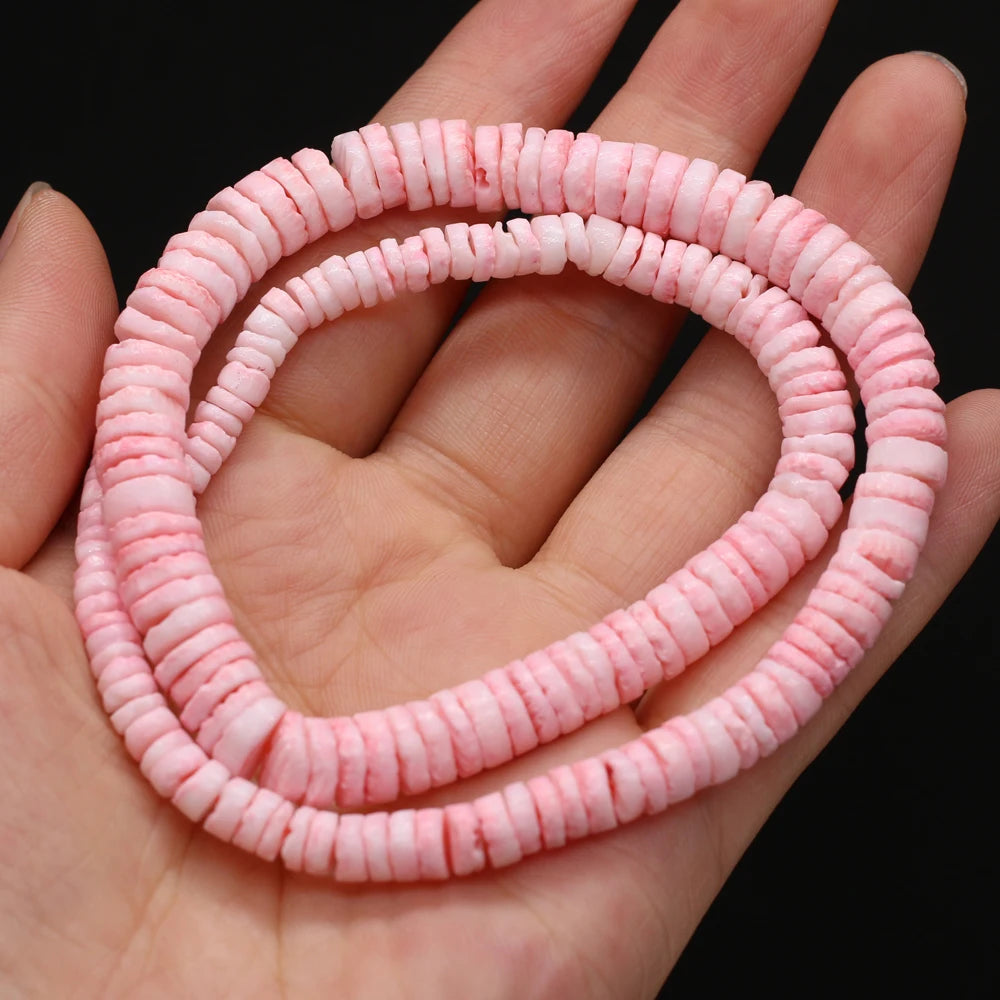 Natural Mother Of Pearl Shell Isolation Beads For Jewelry Making DIY Necklace Bracelet Earring Handiwork Sewing Craft Accessory