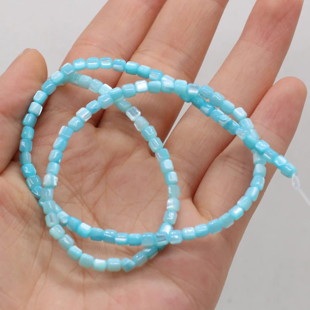 Natural Stone Sea Shell Multi-color Loosely Spaced Beads Can Be Used For DIY Bracelets, Necklaces, Earrings, Jewelry Making