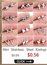 Jisensp Fashion Earing Classic Hollow Vintage Animal Bird On A Branch Stud Earring for Women Party Bijoux Boho Earring Pendiente