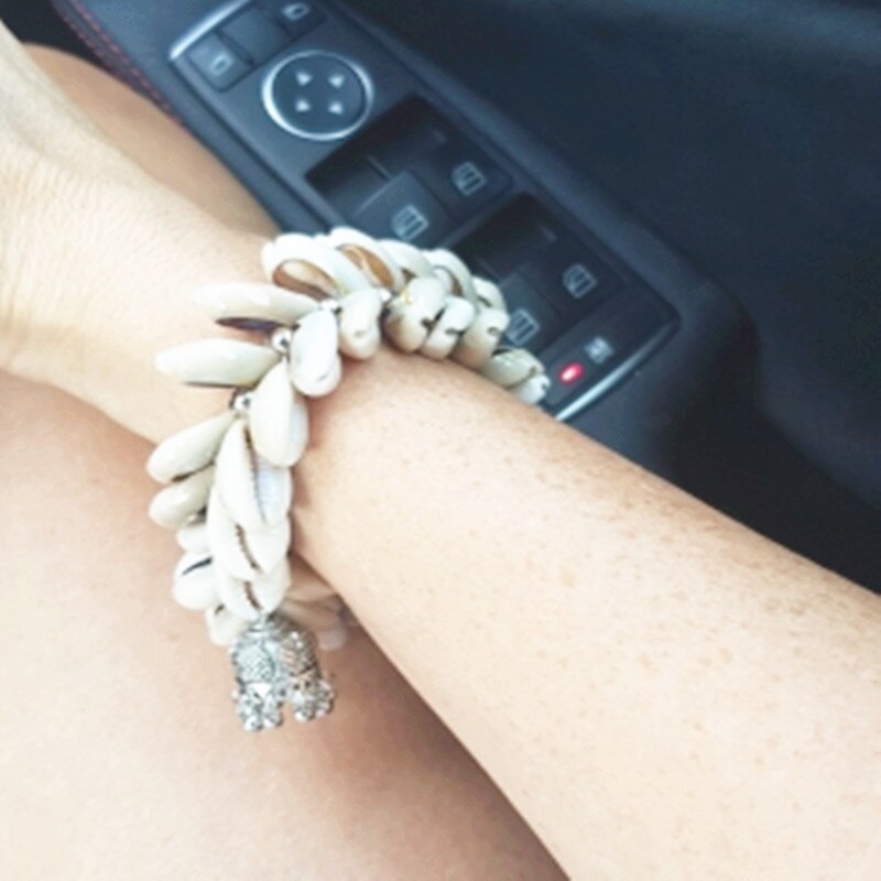 Dongmu Jewellery 2022 Bohemian Style Fashion Original Handmade Beach Shell Lady Necklace Alloy Pendant Exquisite Jewelry - Charlie Dolly