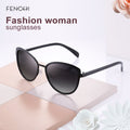 FENCHI Women Sunglasses DesignerTrendy Brand Vintage Pink Mirror Sun Glasses Ladies Cat Eye Eyewear Oculos Feminino De Sol - Charlie Dolly