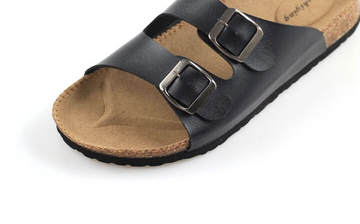 Plus Size 35-44 Unisex Brand Sandals Women Sandals Women Flip Flops Flats Summer Shoes Casual Cork Slippers Beach Sandals - Charlie Dolly