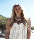 Dongmu Jewellery 2022 Bohemian Style Fashion Original Handmade Beach Shell Lady Necklace Alloy Pendant Exquisite Jewelry - Charlie Dolly