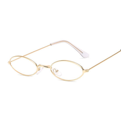 Small Frame Black Shades Round Sunglasses Woman Oval Brand Designer Vintage Fashion Pink Sun Glasses Female Oculos De Sol