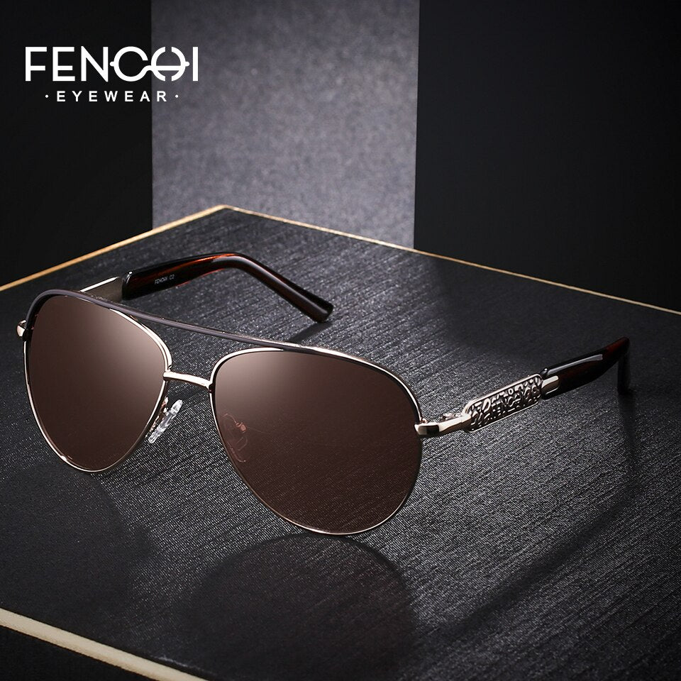 FENCHI Sunglasses Women Driving Pilot Design luxury brand shades pink mirror trendy Sun glasses oculos de grau feminino - Charlie Dolly