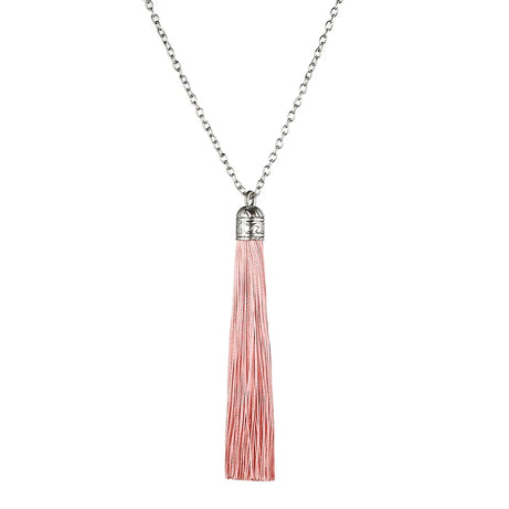 Ethnic Fringe Tassel Long Pendant Necklace Jewelry