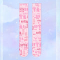 Women Sexy Thigh High Stockings Autumn 3D Printing Red Strawberry Pink Sweet Kawaii Over Knee Stocking Cosplay Quadratic Element - Charlie Dolly
