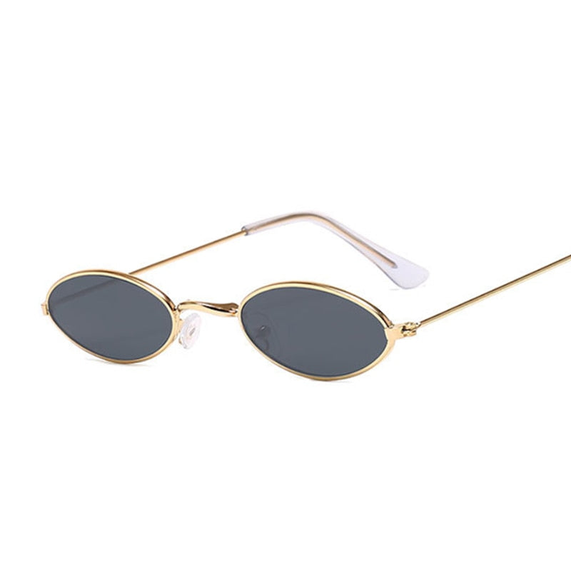 Small Frame Black Shades Round Sunglasses Woman Oval Brand Designer Vintage Fashion Pink Sun Glasses Female Oculos De Sol - Charlie Dolly