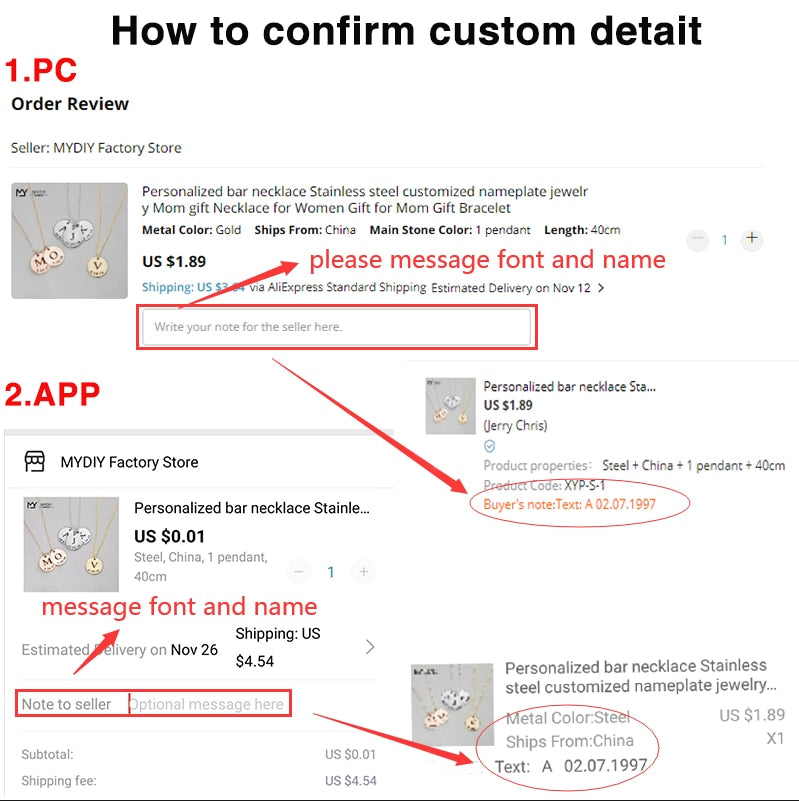 Customized Opposites Attract Projection Necklace Personalized Necklace With Photo Inside Pet Photo Projection Necklace - Charlie Dolly