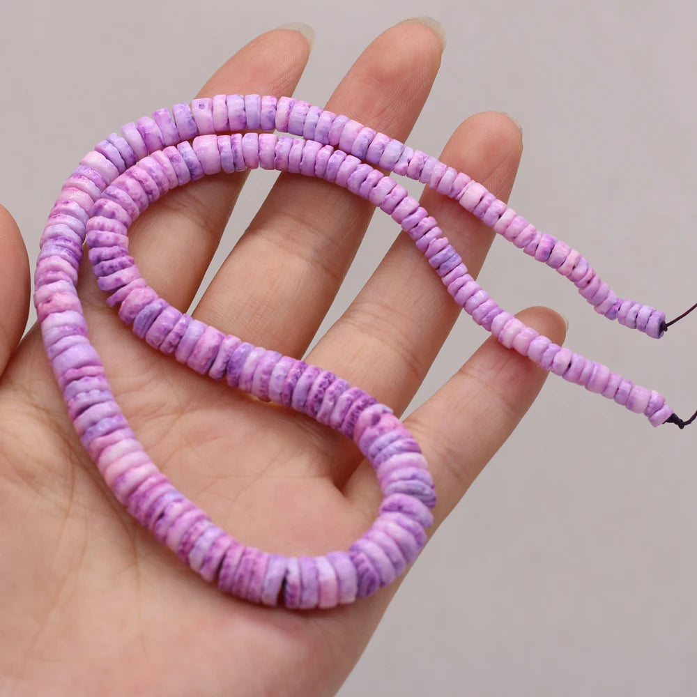 Natural Mother Of Pearl Shell Isolation Beads For Jewelry Making DIY Necklace Bracelet Earring Handiwork Sewing Craft Accessory