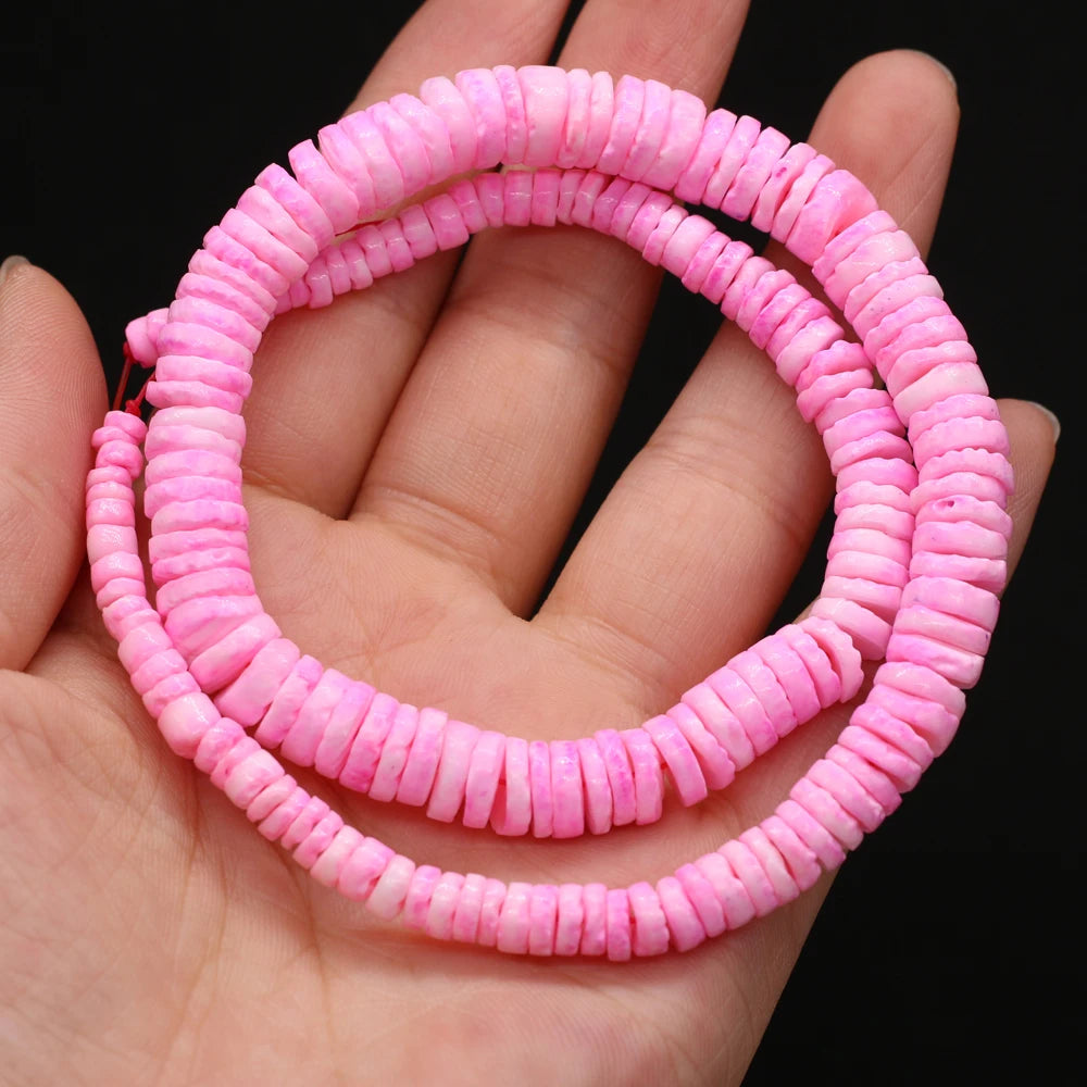Natural Mother Of Pearl Shell Isolation Beads For Jewelry Making DIY Necklace Bracelet Earring Handiwork Sewing Craft Accessory