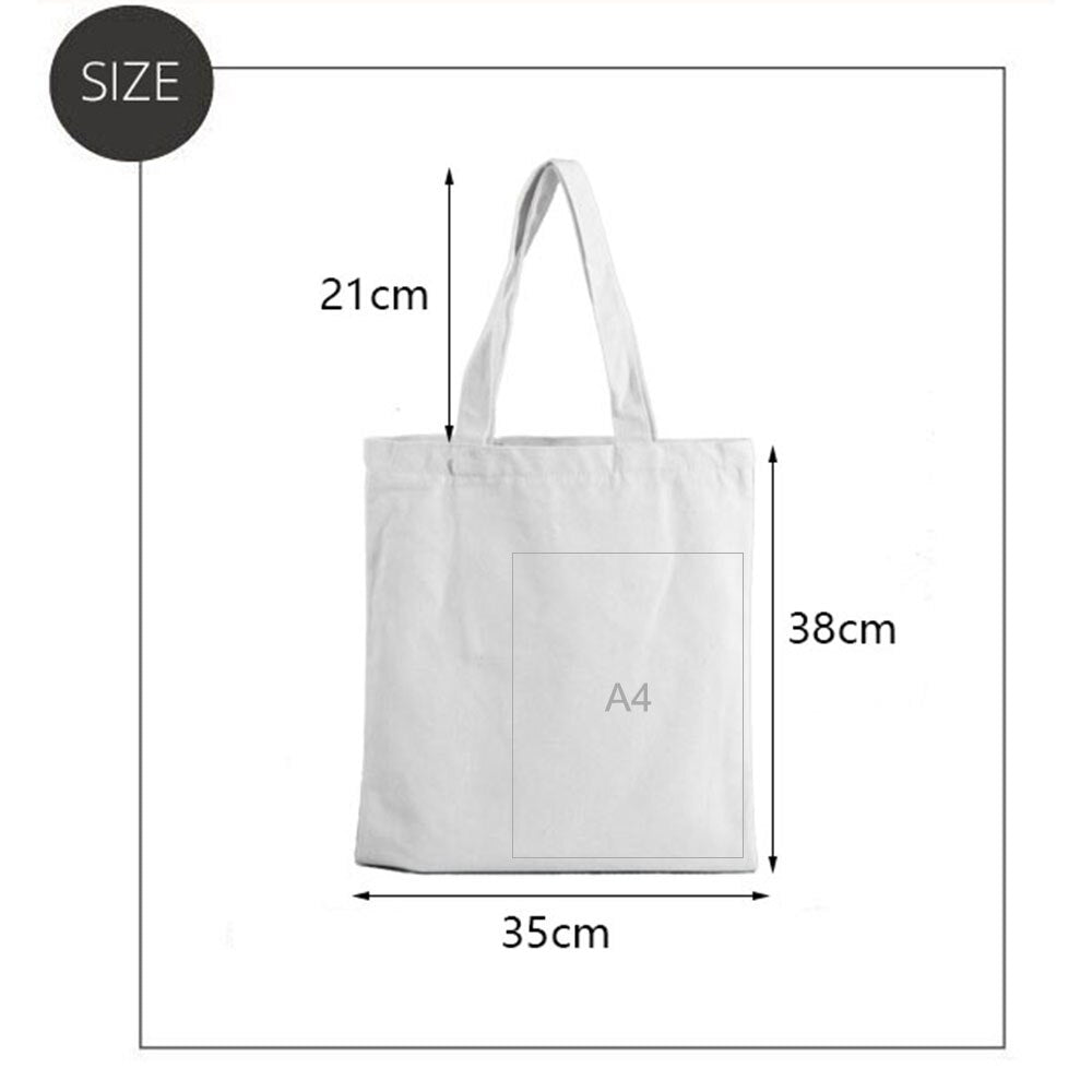 New Women's Casual Canvas Bag Pink Ballet Dance Girl Print Shopping Bag Lady Handbag Reusable Large Capacity Tote Bags - Charlie Dolly
